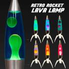 【A倉庫】【アメリカ雑貨】ランプ RETRO ROCKET LAVA LAMP ラバランプ アメリカン ラバライト ロケット LAVA LAMP 照明 アメリカン雑貨 ア ギフトラッピング|ギフトラッ