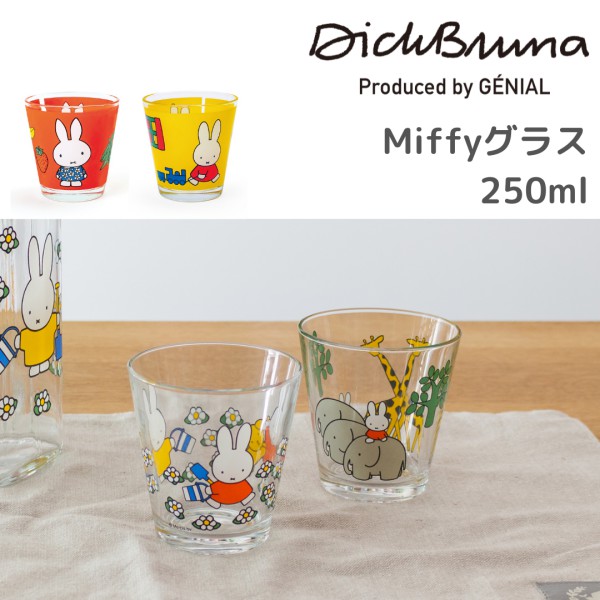 Miffy《 ミッフィー グラス 250ml 》ミッフィ コップ マグカップ