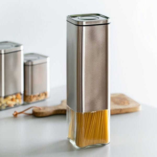 ��¸�ƴ� L 2L�� DULTON �ۥ���ȥ� ���塼�� ���㡼 ������ �ץ쥹 ��å� L CUBE JAR WITH PRESS LID M  ��¸�� �ѷ���B�Ҹˡ�