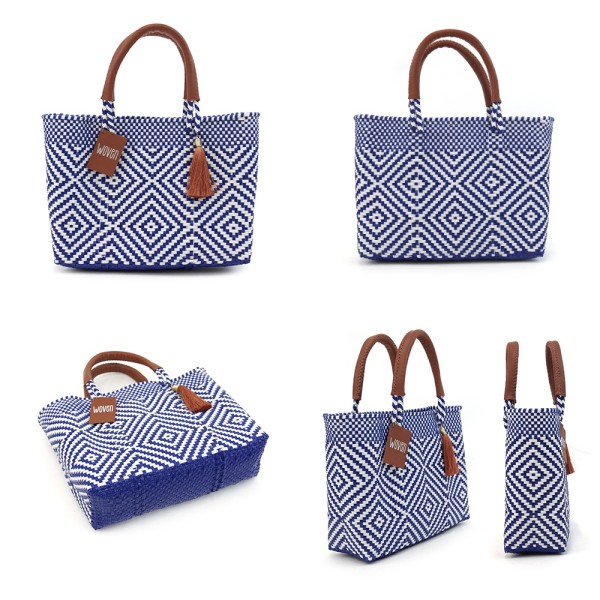A倉庫】 WOVEN《 トートバッグ スモール 》A4横型 メルカドバッグ