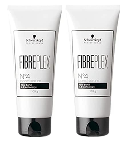 【A倉庫】【２本セット】シュワルツコフ　ファイバープレックス　No.4　ボンドセラム　100g　Schwarzkopf Professional　ホームケア 洗い流さないトリートメント 美容室 サロン専売品 美容院