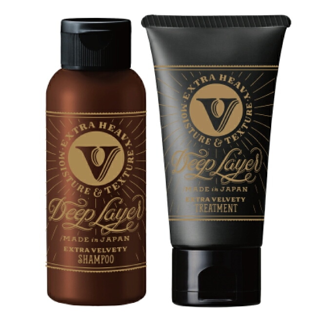 【A倉庫】V ミニボトルセット【 ExV 】ディープレイヤー シャンプー  80ml + トリートメント 60g EXTRA VELVETY（エクストラ ベルベッティ） Deep Layer b-ex ビーエックス ビューティーエクスペリエンス EXS ミニボトル お試し用 ボトル 携帯用 旅行用（dda）