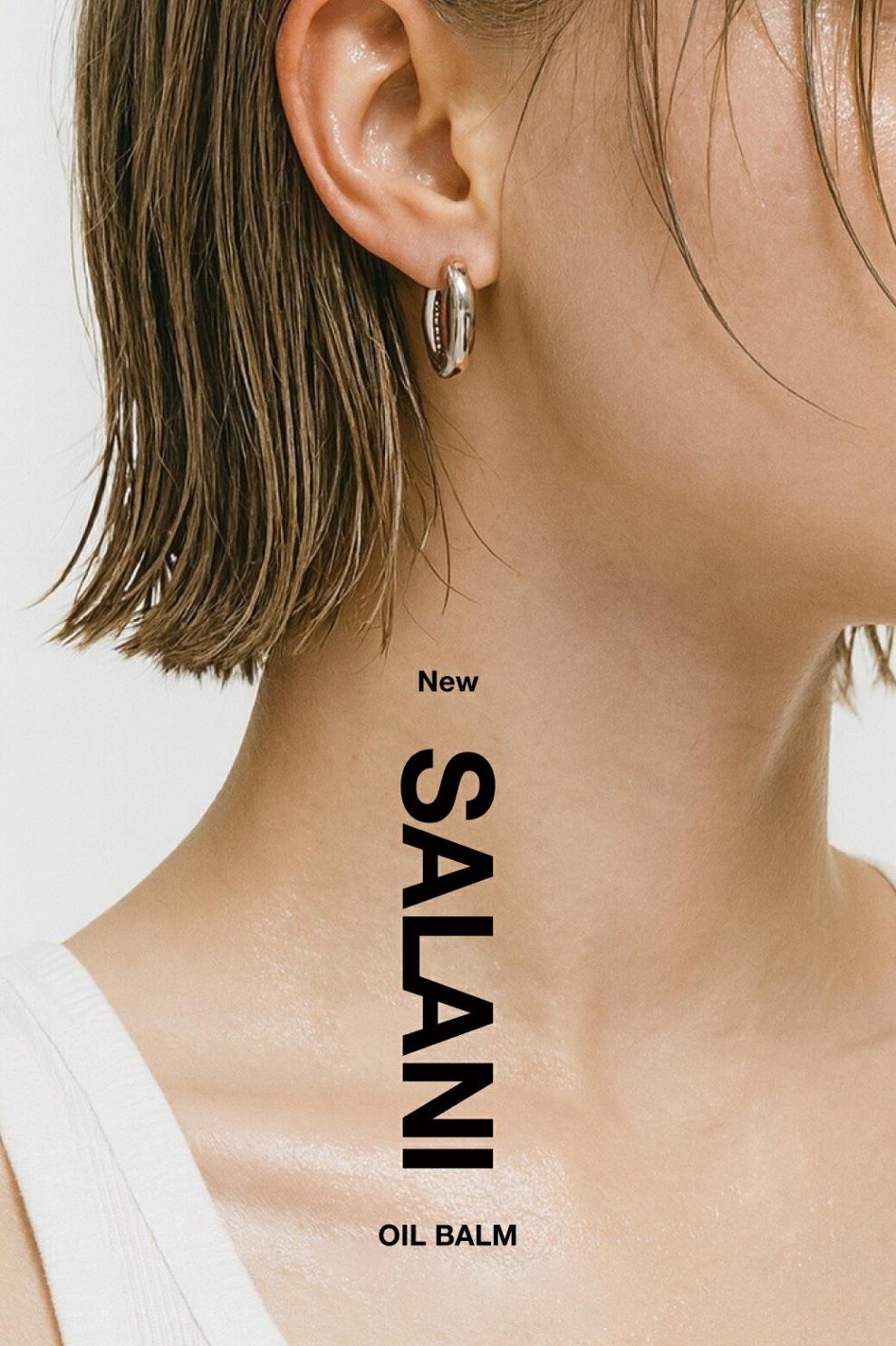 【A倉庫】SALANI　オイルバーム（日本製）サラニー オイルバーム 25g　アウトバストリートメント 洗い流さないトリートメント スタイリング バーム まとめ髪 天然由来 OIL BALM 自然 ナチュラル ツヤ つや感 つや出し 濡れ髪