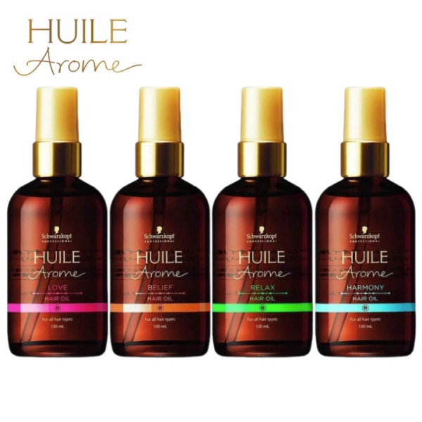 【A倉庫】正規品【 選べる 4タイプ 】ユイルアローム ヘアオイル 100ml ラブ / ハーモニー / ビリーフ / リラックス / ツヤ髪 保湿 保湿ケア パフューム ヘアケア ボディケア スタイリング アウトバス  フレグランスオイル ピュアオイル シュワルツコフ(dda)