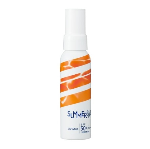 【A倉庫】DEMI【 サマーバー UVミスト 80ml  】クールトリートメント 洗い流さない スプレー ボディ ダメージ補修 スカルプケア 清涼感 頭皮ケア ベタつき ニオイケア ヘアケア 美容室 おすすめ サロン専売 デミ（dda-6100t-34）