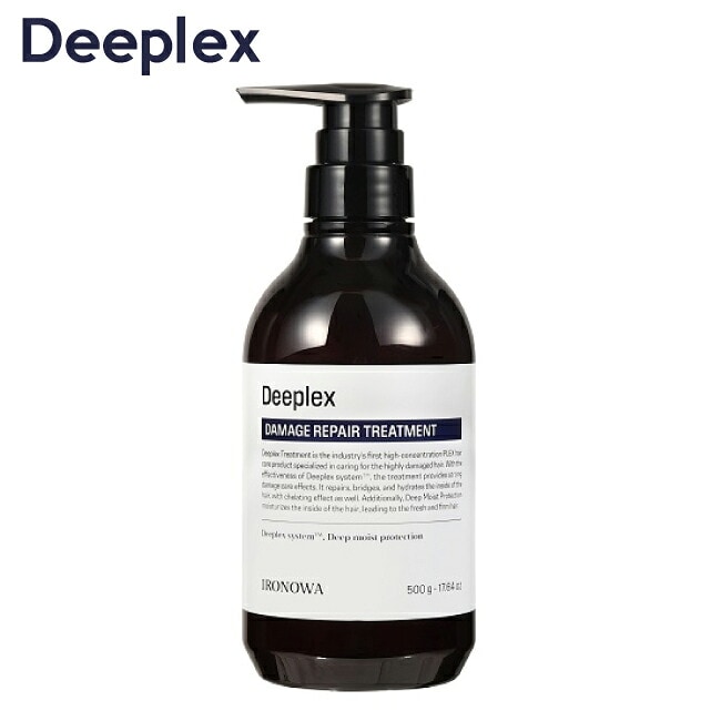 廃盤 　　　【A倉庫】【正規品販売店】〈 Deeplex モイスト 480g 〉Deeplex ディープレックス トリートメント  モイスト  480g moist treatment　IRONOWAイロノワ　Deeplex ディープレックス デープレックス ダメージケア 修復 髪質改善 ツヤ おすすめ 大容量   ポンプボトル