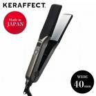 ��A�Ҹˡۡ�����̵����KERAFFECT STRAIGHT WIDE IRON 40mm ����ե����� ���ȥ졼�� �磻�ɥ������� ���Ӷ��� ������ ���ѥ������դ� 50���200�� ���ȥ졼�ȥѡ��� ����ߥå� ���Ƽ� ���𥵥��� ���� ������ �إ����å� ��û ���ȥ졼�� ȱ���� ��dda��