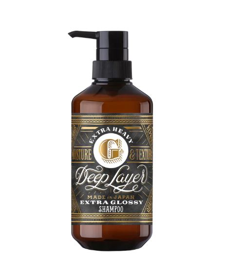 【A倉庫】【 ポンプ GLOSSY 】ディープレイヤー シャンプー EXTRA GLOSSY（エクストラグロッシー） 500ml Deep Layer  b-ex ビーエックス ビューティーエクスペリエンス EXG