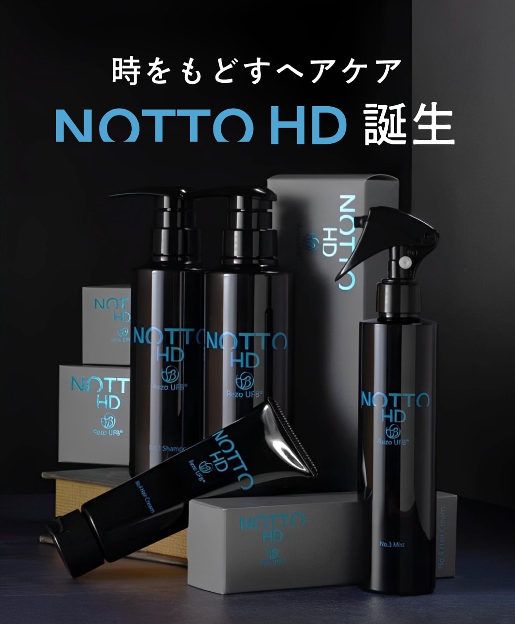 AҸˡۡHD ʡڸ/ŹNOTTOHDNo.1 ס 300ml + No.2 ȥ꡼ȥ 300g + No.3ߥ 250ml ӥ塼ƥإסΥ󥷥ꥳ