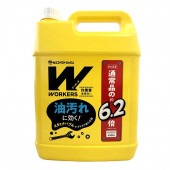 コストコ Costco WORKERS 作業着液体洗剤 4500g詰替 x 4本 | 作業着 油汚れ 整備工 製造業|日用品・ペット用品