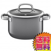 【送料無料】COSTCO コストコ 通販 WMF ヴェーエムエフ ドイツ製鍋 フュージョンテック ミネラル ハイキャセロール 24cm プラチナム 【ITEM/40208-2】 | 遠赤外線 お洒落