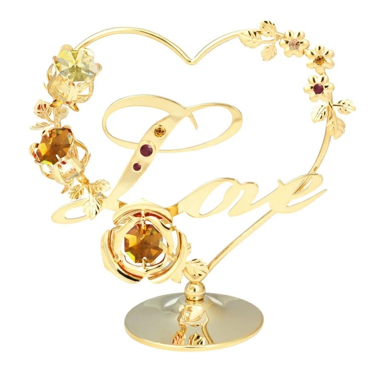 ラブ 置物 3 誕生日プレゼント ギフト 記念日 贈り物 女性 彼女 妻