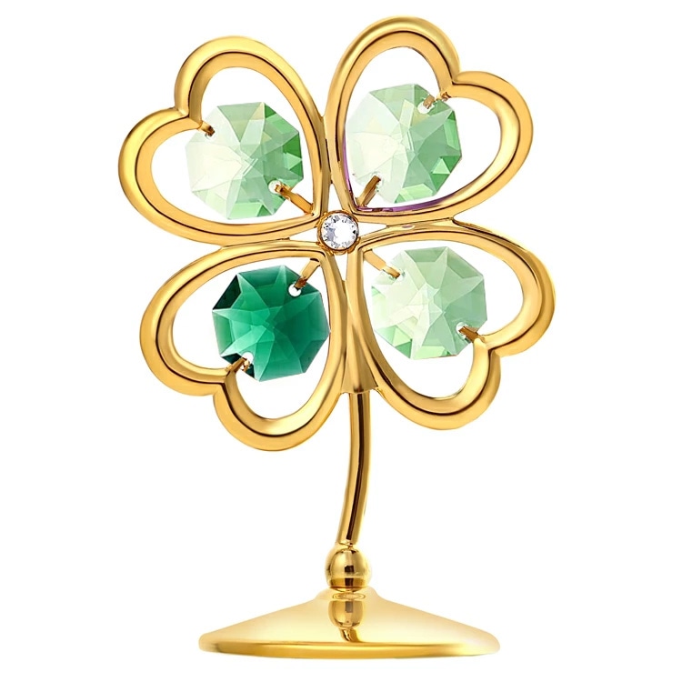 四つ葉のクローバー 置物 3 誕生日プレゼント ギフト 贈り物 女性