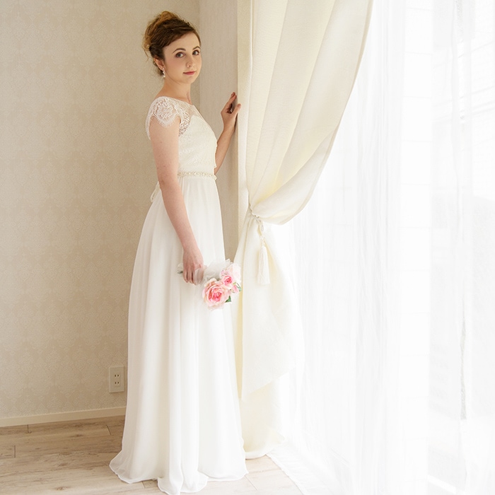 【クリーニング済】ウェディングドレス SL19307 YNSWEDDING SL19307｜LaVenie Collection ウェディングドレス｜ウェディングドレス