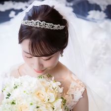 ANNAN WEDDING アナンウエディング 横幅広めティアラ T50 ブライダルアクセサリーのアンナンウェディング