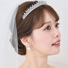 パールイヤリング/ピアス　ME275