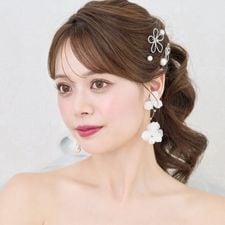 花びらイヤリング/ピアス ME308