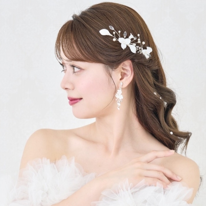 ANNAN WEDDING アンナウェディング 蝶々ピン MA233 4本セット ブライダルアクセサリーのアンナンウェディング