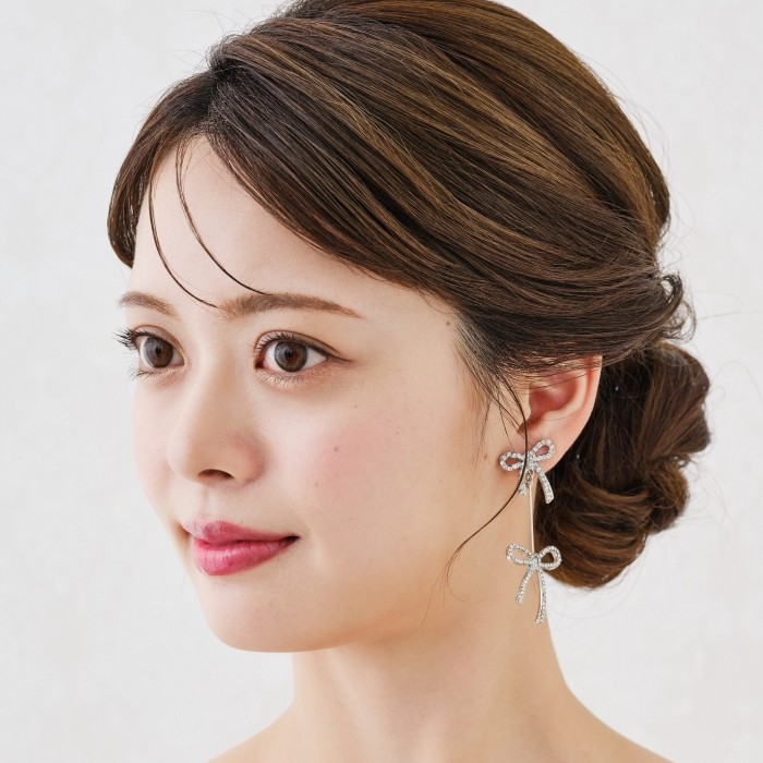 ANNAN WEDDING ピアス　アンナンウェディング　ウエディング ブライダルアクセサリーのアンナンウェディング
