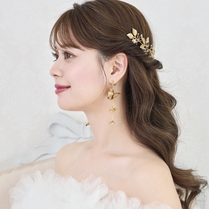 annan wedding イヤリング ヘッド ブライダルアクセサリー ブライダルアクセサリーのアンナンウェディング