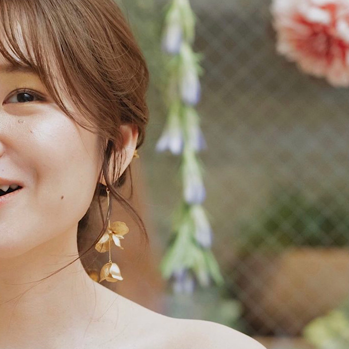 【美品】ANNAN wedding アンナンウェディング　ピアス　ピン 美品】ANNAN wedding アンナンウェディング ピアス ピン