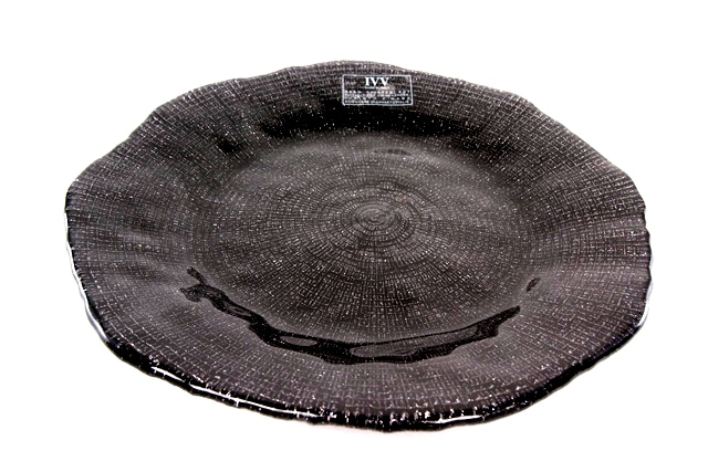 ivvイタリア製ガラス皿 IVV社】イタリア製 DIMANTE/ディアマンテ【28cm