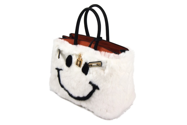 ラビットファー＜バッグカバー＞ ＜スマイル＞＜25cm