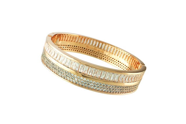 アンコキーヌ ジルコニアブレスレット＜ピンクゴールド＞4014-0035