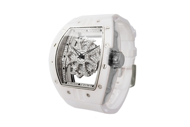 ビッグレクタングル セラミックホワイト＜シルバー仕様＞1437-1401