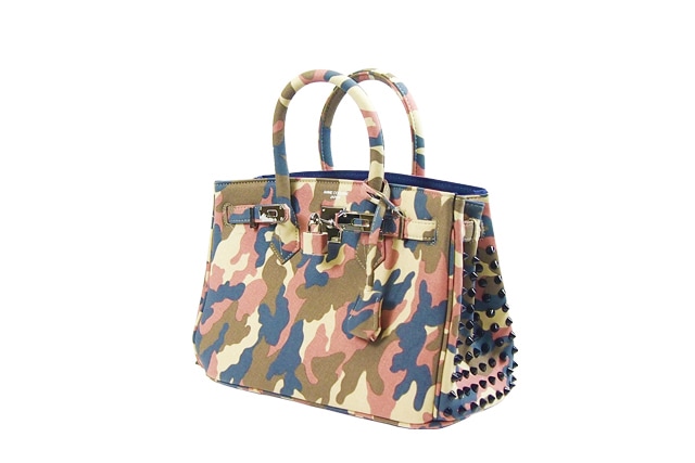 HYDROGEN ハイドロゲン トートバッグ デニム スタッズ カモフラ 迷彩
