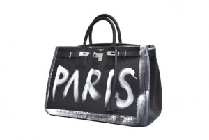 ޥ󥸥ХBAG 40cm ֥å PARIS 2284-0002-02