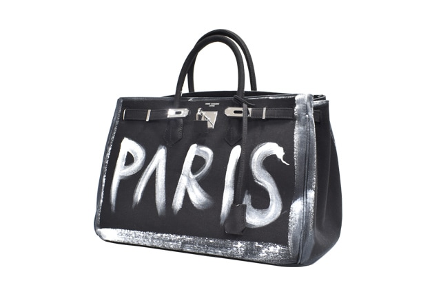 カタヤマケンジキャンバスBAG 40cm ブラック PARIS 2284-0002-02 