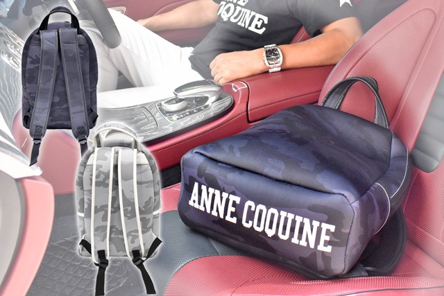 ダイバー素材 迷彩リュック／2398 | バッグ,リュック | | Anne Coquine