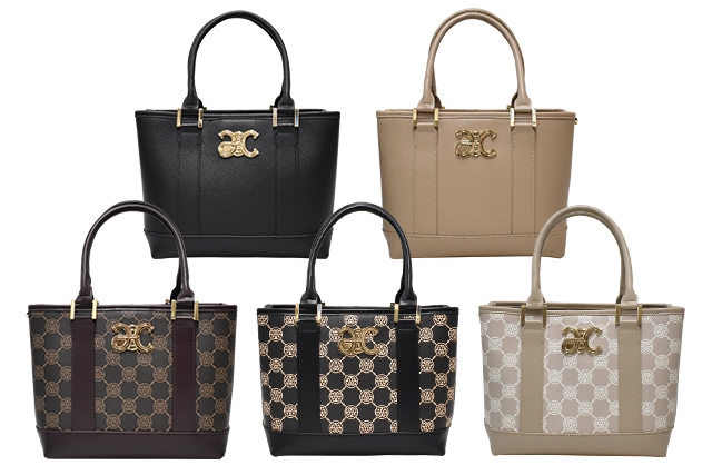 合皮オリジナル金具付 ガーデンバッグ／2457 | バッグ,モノグラム