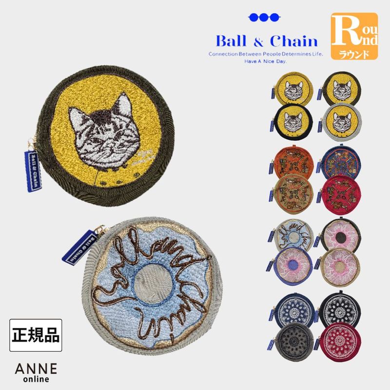 【Ball＆Chain ボールアンドチェーン】ポーチ