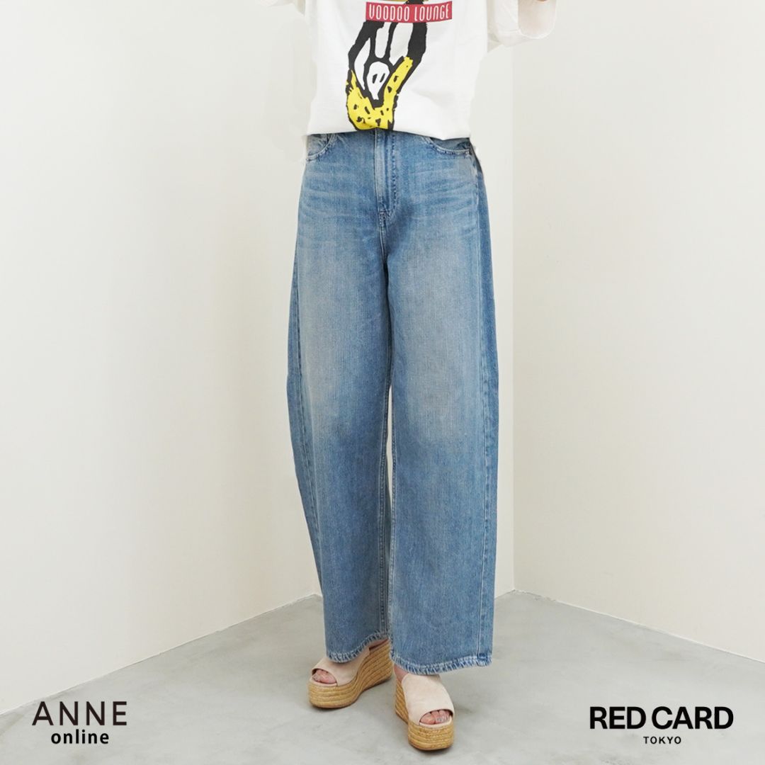 【REDCARD レッドカード】デニム Montana Loose Curvy