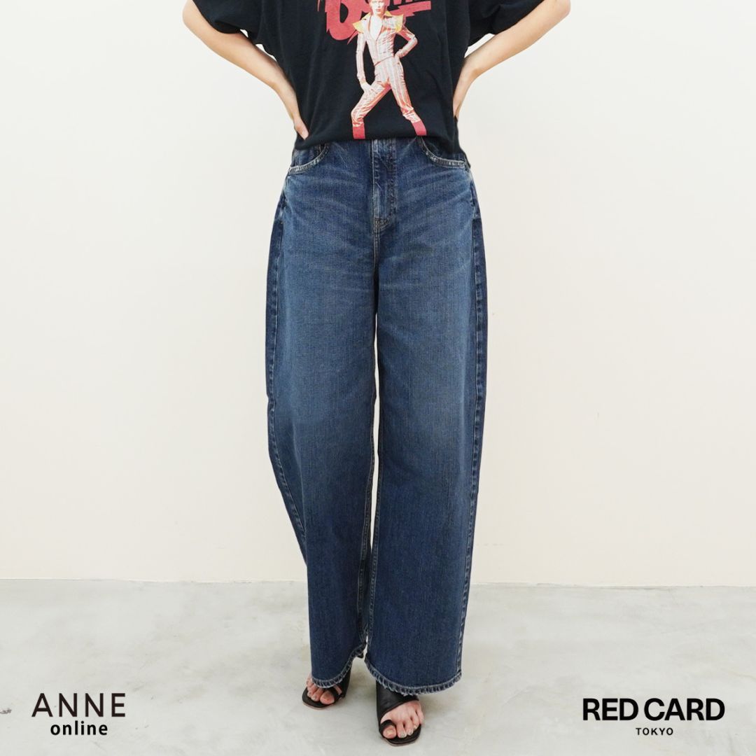 【REDCARD レッドカード】デニム Montana Loose Curvy