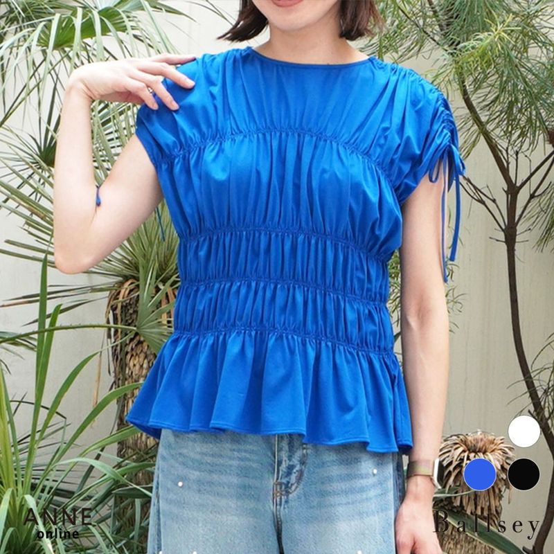 感謝sale♡ Anneコットンリネンボタニカル柄リボンワンピース。.＊ 感謝sale♡ Anneコットンリネンボタニカル柄リボンワンピース