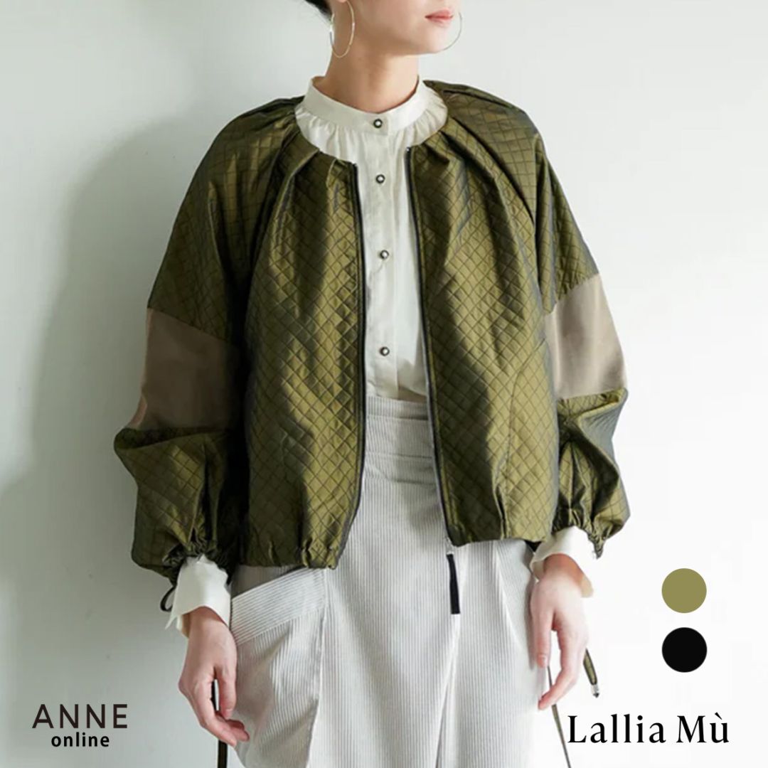 【LalliaMu ラリアムー】ブルゾン