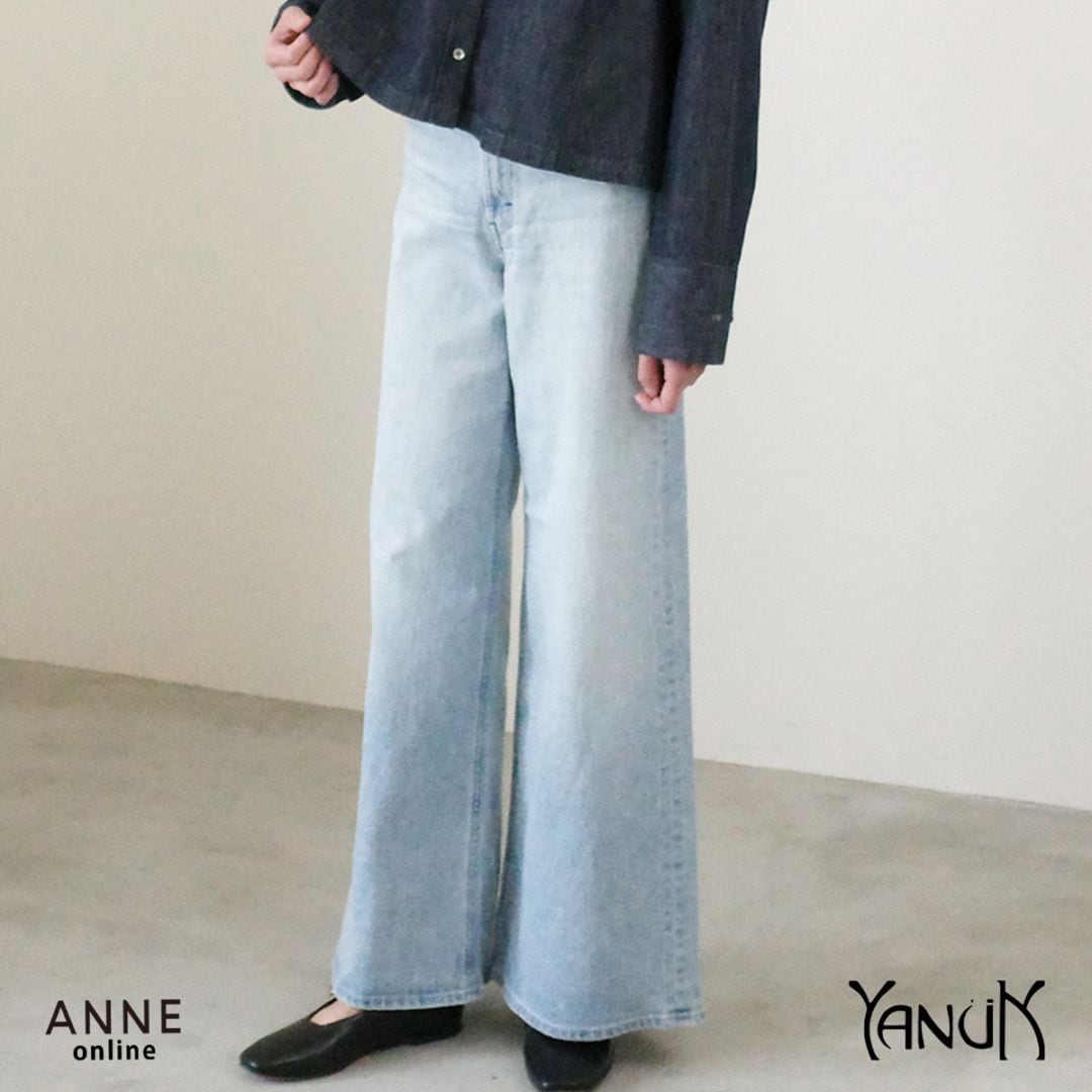 【YANUK ヤヌーク】ワイドフレア