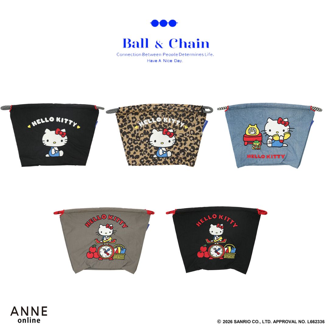 【Ball＆Chain ボールアンドチェーン】ポーチ