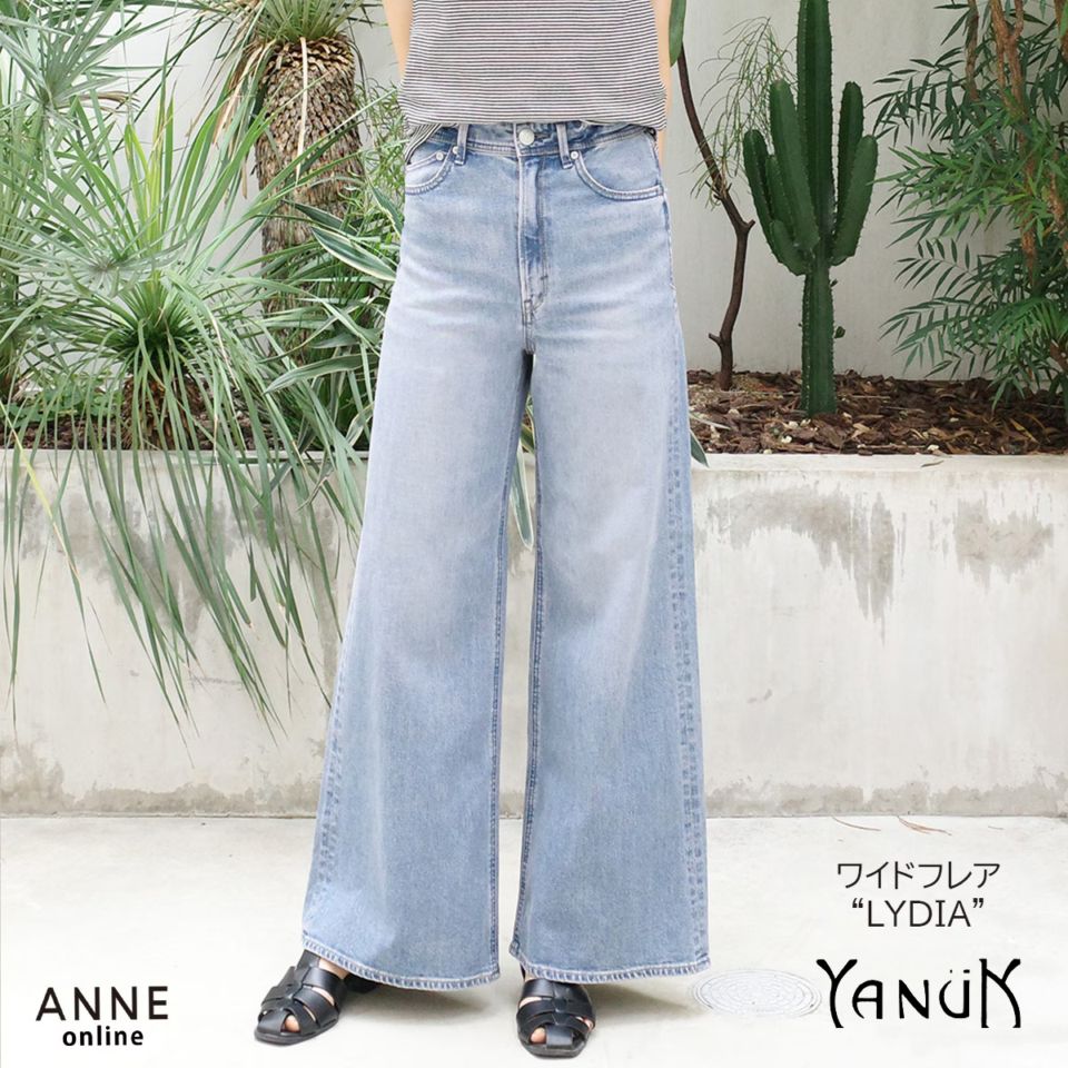【YANUK ヤヌーク】ワイドフレア