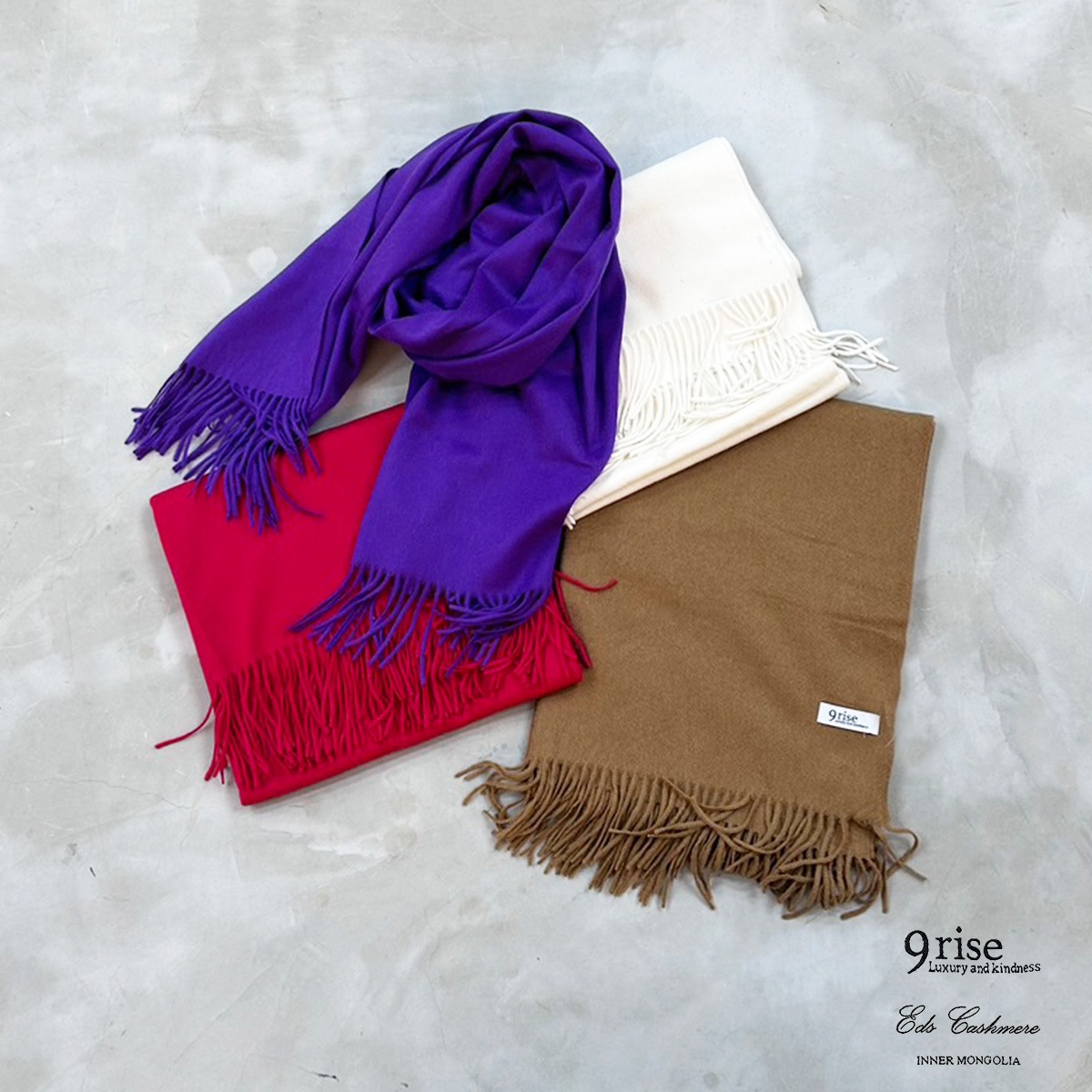 【9rise ナインライズ　Eds Cashmere イーディーエスカシミア】グッズ 
