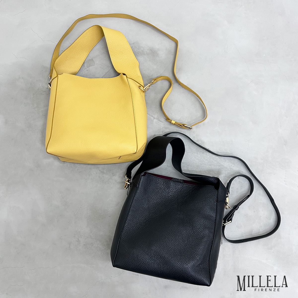 新品 MILLELA FIRENZE ミレッラフィレンツェ ショルダーバッグ 黒 楽天市場】MILLELA FIRENZE ミレッラフィレンツェ ショルダー