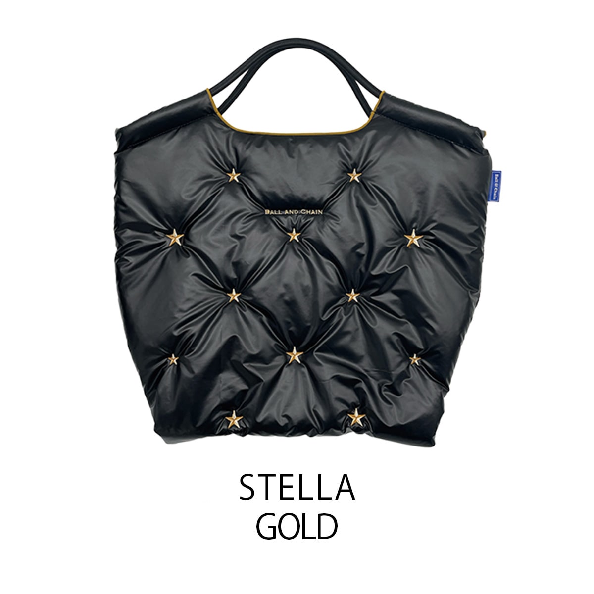 ボールアンドチェーン 中綿入り STELLA ブラック ゴールド 1/21 新作発売！【Ball＆Chain ボールアンドチェーン】オリジナル M