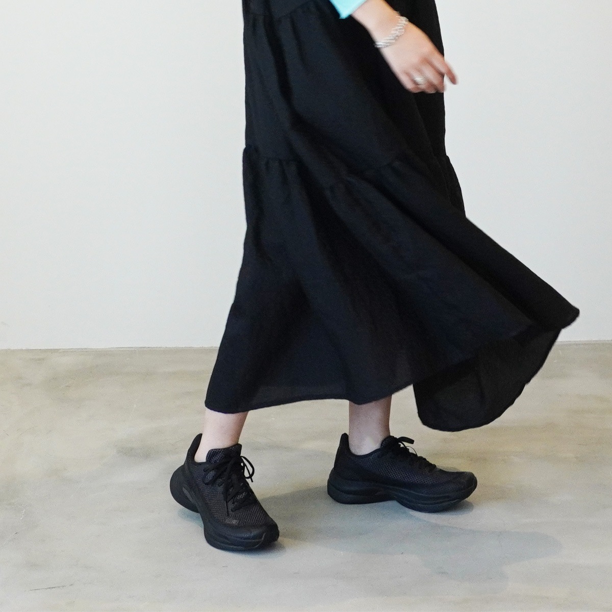 【re/room】MM6 スキッパーチュニック黒36 マルジェラ MM6 メゾンマルジェラ】シューズ | ANNE onlinestore - アンネ松本公式