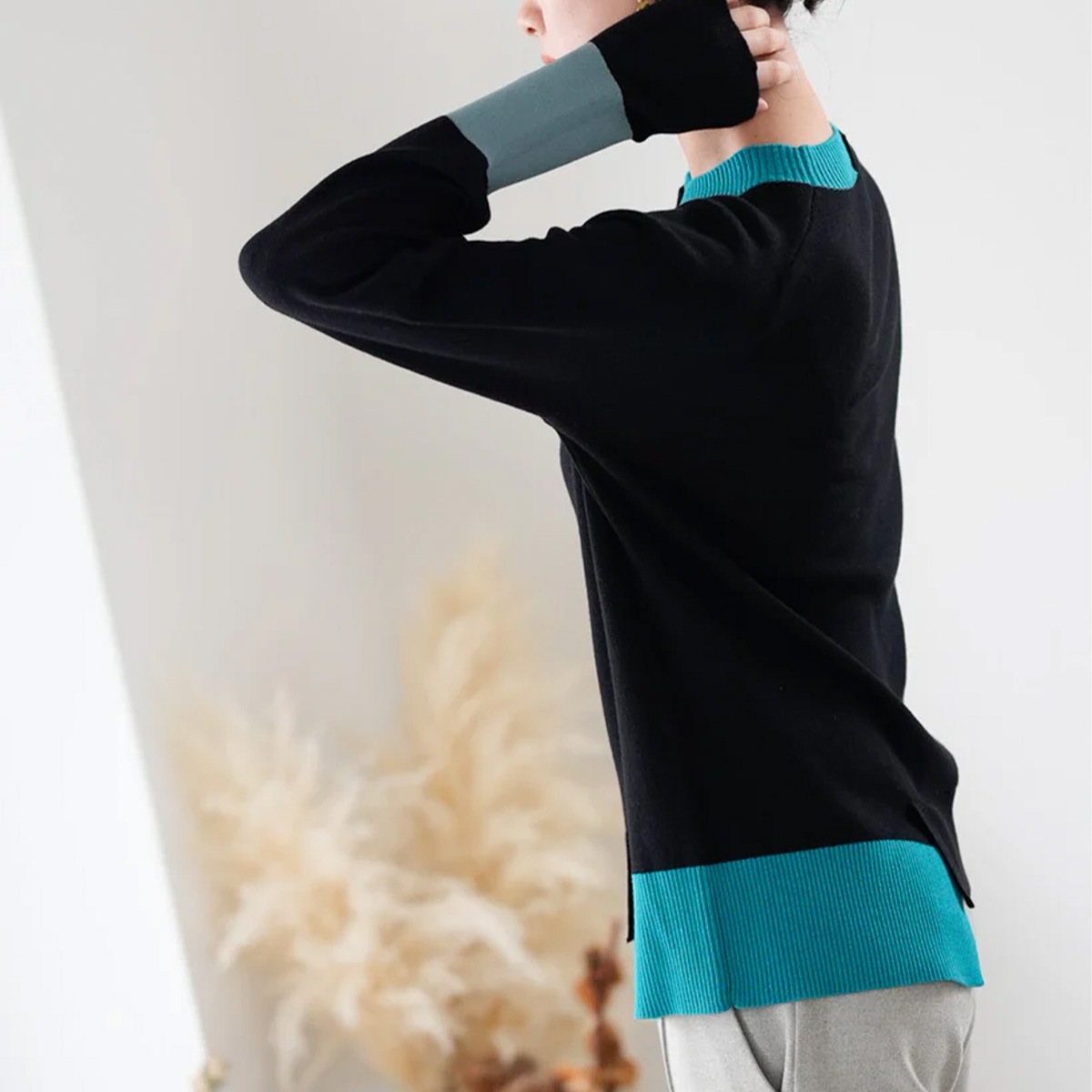 【LalliaMu ラリアムー】ニット