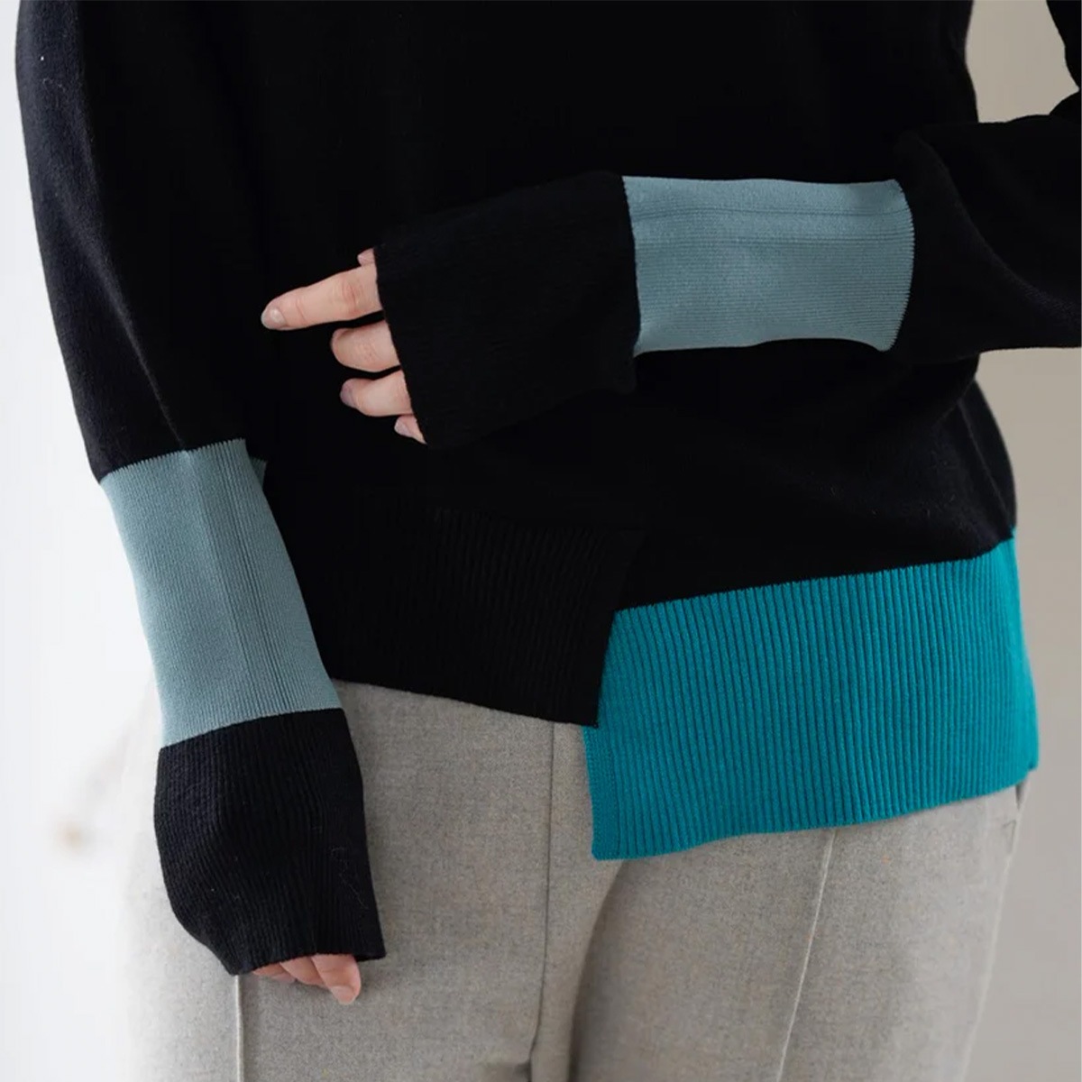 【LalliaMu ラリアムー】ニット