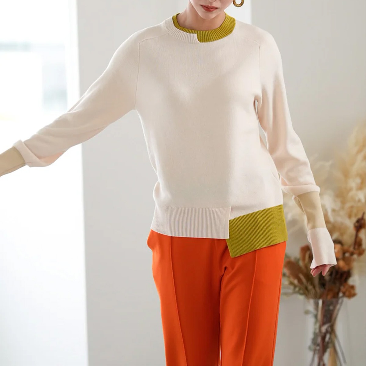 【LalliaMu ラリアムー】ニット