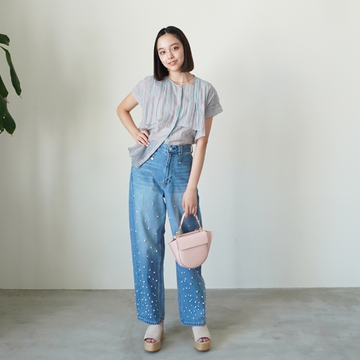 【SOULEIADO ソレイアード】ブラウス　